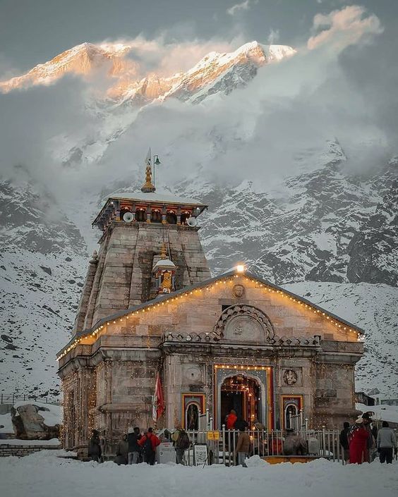 Kedarnath Temple Himalayas India